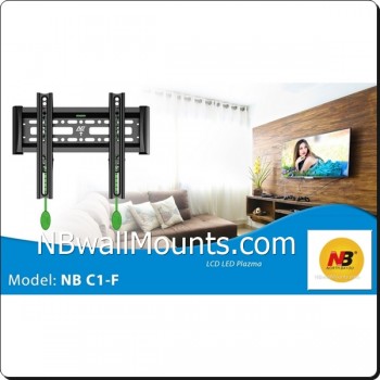NB 固定式掛牆TV架 Fixed Mount(適合17-40吋 電視使用)型號:  NBC1F  [產品查詢及安裝前後事項,為保服務質素懇請各貴客前往我們的門市查詢！]