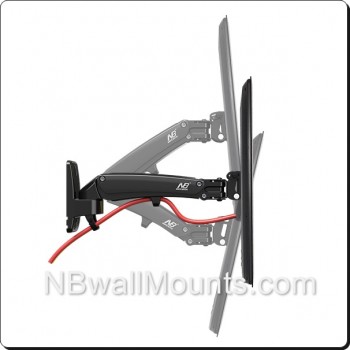 Northbayou NB Cantilever NB氣壓彈簧顯示器支架(適用於:30吋-40吋)型號:  NBF200  [產品查詢及安裝前後事項,為保服務質素懇請各貴客前往我們的門市查詢！]