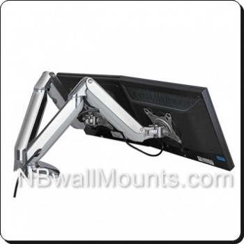 NORTHBAYOU 氣壓彈簧顯示器桌上支架 NORTHBAYOU Cantilever (適用於:  適合17吋-27吋 2部電視使用)型號:  NBF180  [產品查詢及安裝前後事項,為保服務質素懇請各貴客前往我們的門市查詢！]