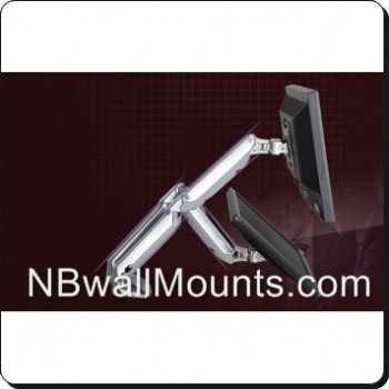 NORTHBAYOU 氣壓彈簧顯示器桌上支架 NORTHBAYOU Cantilever (適用於:  適合17吋-27吋 2部電視使用)型號:  NBF180  [產品查詢及安裝前後事項,為保服務質素懇請各貴客前往我們的門市查詢！]